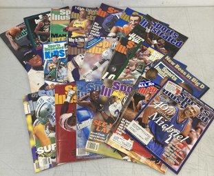 (21) SPORTS ILLUSTRATED Newsstand Magazines W/o Mailing Labels 1989 - 2003