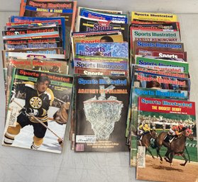 (80) Large Collection Of 1960s-1990s SPORTS ILLUSTRATED With Assorted Themes