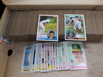1983 Topps Baseball Card Set W/ Boggs Gwynn Rookie