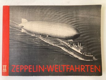 1933 Zeppelin Weltfahrten II.Buch Book Book