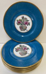 (6) Vintage B & C Limoges 7.5 Plates