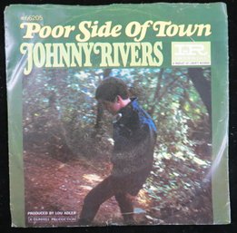 Johnny Rivers The Poor Side Of Town 7' Picture Sleeve