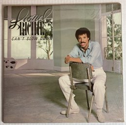 LIONEL RITCHIE Cant Slow Down LP - Original Shrink