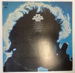 BOB DYLAN Greatest Hits LP Album KCS 9463 With Milton Glass Poster