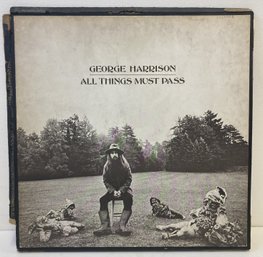 GEORGE HARRISON All Things Must Pass 3-LP Album Box Set STCH 639