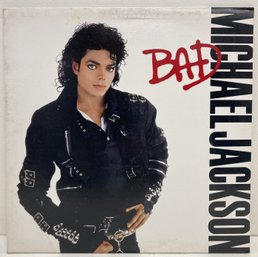 MICHAEL JACKSON Bad LP Album OE 40600