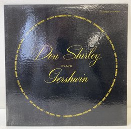 DON SHIRLEY Plays Gershwin LP Album CLP 3032