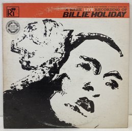A Rare Live Recording Of BILLIE HOLIDAY LP Album M2001