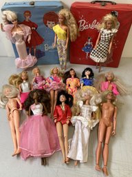 Collection Of Assorted 1960s - 1990s BARBIE And Like Dolls & Accessories
