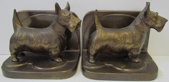 FRANKART Scottie Scottish Terrier Dog Bookends