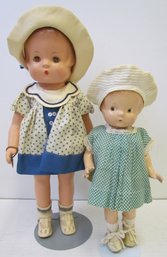 (2) Vintage EFFANBEE PATSY Dolls