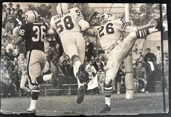 1964 AFL Football Raiders Vs Bills Football Oversized Photo - Type 1