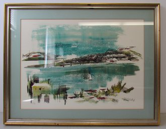 ALFRED BIRDSEY Framed Watercolor Painting #4