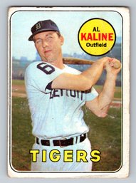 1969 Topps #410 Al Kaline Baseball Card