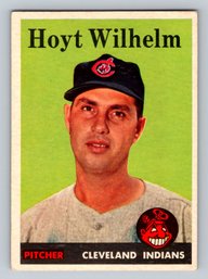 1958 Topps #324 Hoyt Wilhelm Baseball Card EX-MT