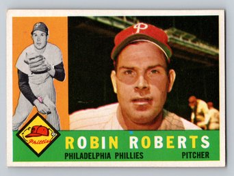 1960 Topps #265 Robin Roberts Baseball Card EX-MT