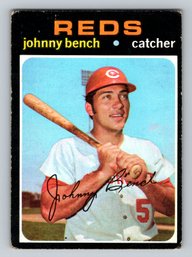 1971 Topps #250 Johnny Bench Baseball Card