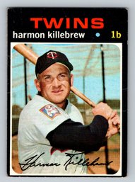 1971 Topps #550 Harmon Killebrew Baseball Card
