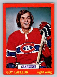 1973 Topps #72 Guy LaFleur Hockey Card