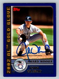 2003 Topps John Olerud Signed Autographed Baseball Card