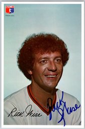 1976 Rick Wise Boston Red Sox Signed Picture Pack Photo