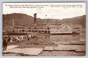 1910 Coney Island Cincinnati OH Ohio City Industrial Exposition