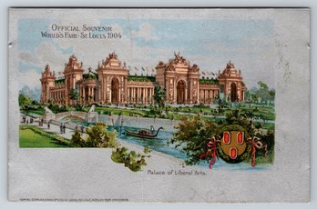 1904 World's Fair Palace Of Liberal Arts Postcard