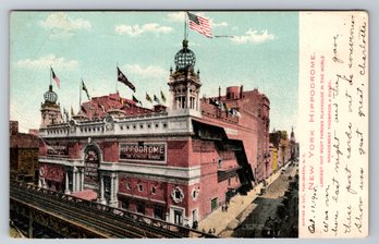 1905 New York The Hippodrome Early Postcard