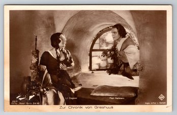 1925 Chronicles Of The Gray House German Silent Film Postcard