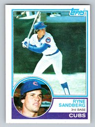 1983 Topps #83 Ryne Sandberg Rookie Baseball Card - NM-MT