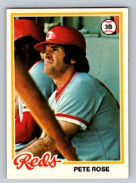 1978 Topps #20 Pete Rose Baseball Card - NM