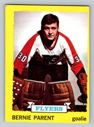 1973 Topps #66 Bernie Parent Hockey Card - EX To EX-MT