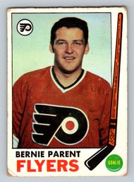 1970 Topps #89 Bernie Parent Hockey Card