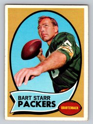 1970 Topps #30 Bart Starr Packers Football Card