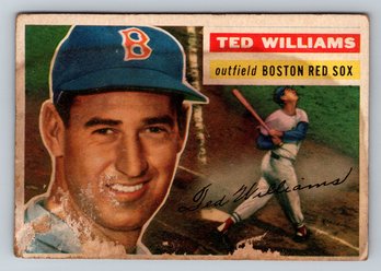 1956 Topps #5 Ted Williams Baseball Card