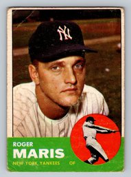 1963 Topps #120 Roger Maris Baseball Card