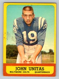 1963 Topps #1 Johnny Unitas Football Card VG #2
