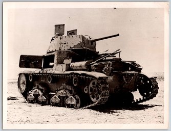 1942 WWII Germany Army Tank News Service Photo - Type 1