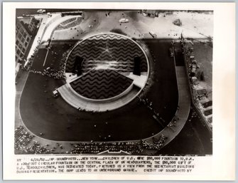 1952 New York City United Nations Building Wire Photo