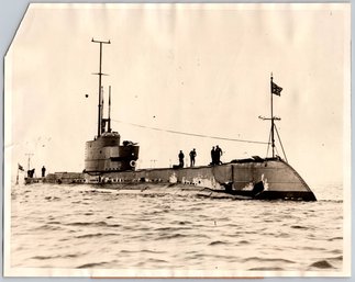 1929 British Navy Submarine Osiris News Service Photo - Type 1