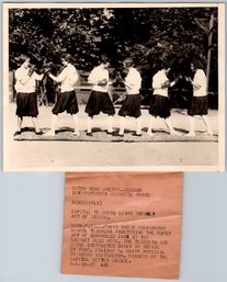 1927 Washington DC Women Boxing News Service Photo - Type 1