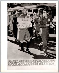 1965 New York City Vietnam 8 X 10 Wire Photo