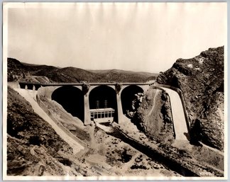 1930 Globe Arizona Coolidge Dam 8 X 10 New Service Photo - Type 1