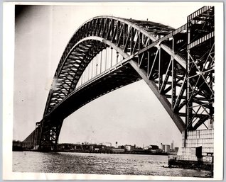 1931 Kill Van Kull Bridge New York News Service Photo - Type 1