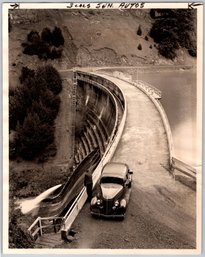 1936 Alpine Dam California 8 X 10 News Service Photo - Type 1