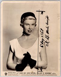 1951 Doris Day Lullaby Of Broadway Movie Still Photo