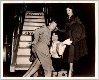 1952 Mickey Rooney Hollywood Candid 8 X 10 Original Photo - Type 1