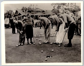 1933 Gene Sarazen Horton Smith Professional Golf 8 X 10 Photo