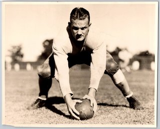 1933 Alf Brandin Stanford University Football Photo - Type 1