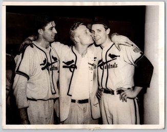 1945 St Louis Cardinals Baseball News Service Photo - Type 1